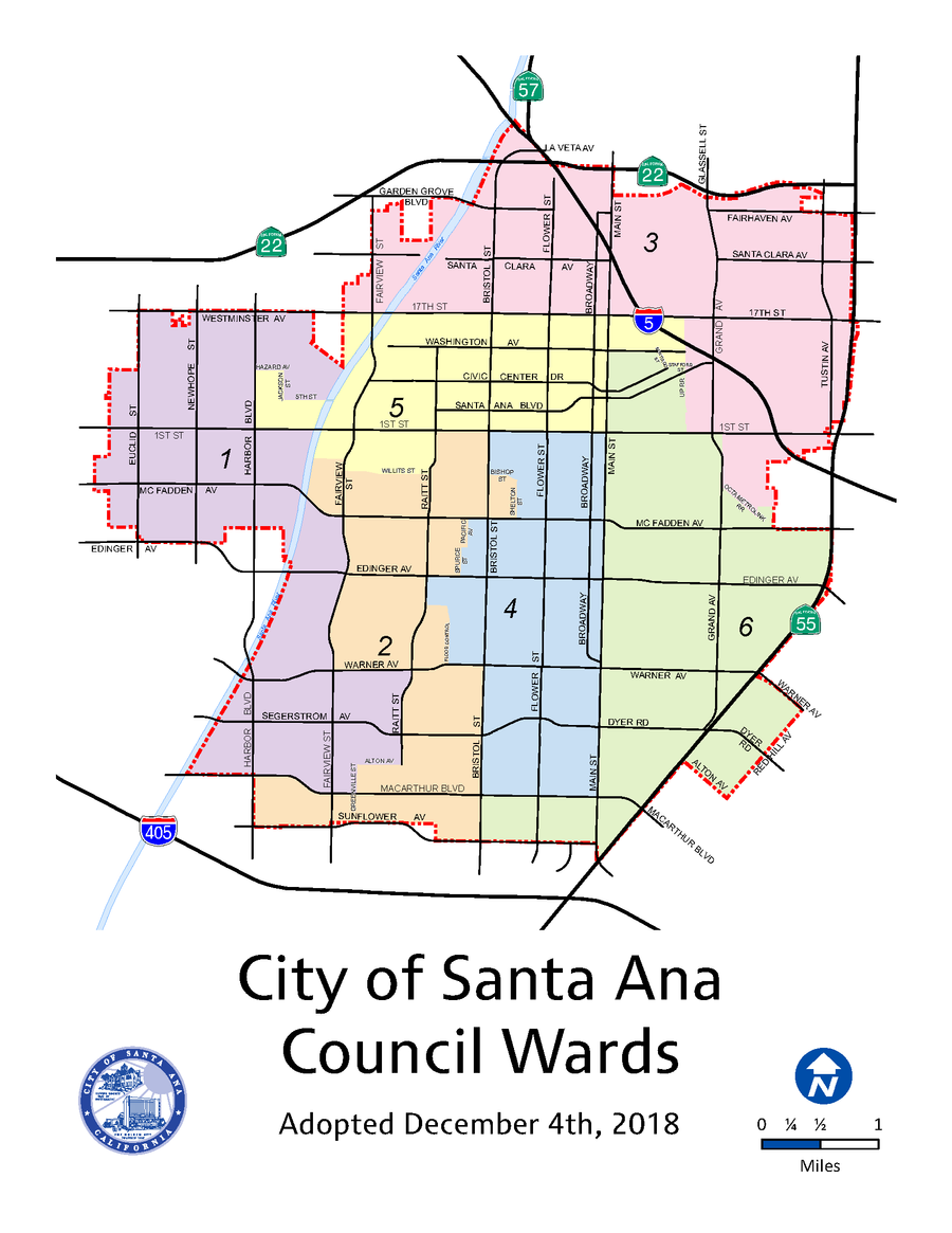 A map of ward 1